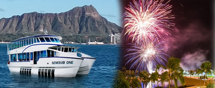 Semisub: Friday Fireworks Sail with Gourmet Dinner (Prepared by Chef Chai)