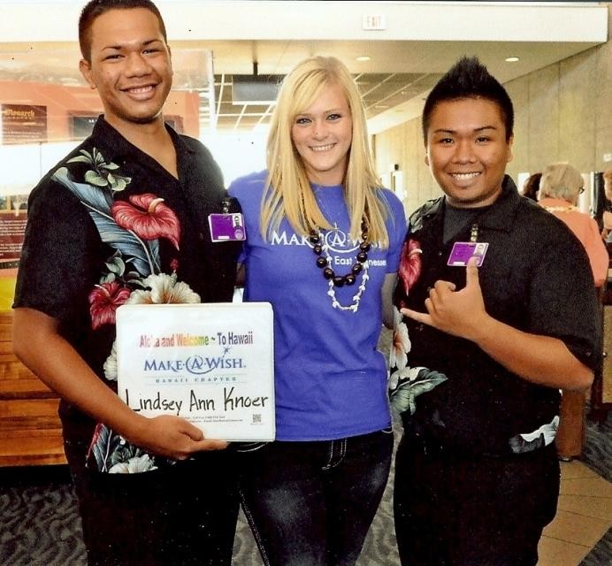 Airport Lei Greeting Make-A-Wish Hawaii Daniel K. Inouye Intl / Oahu, Honolulu