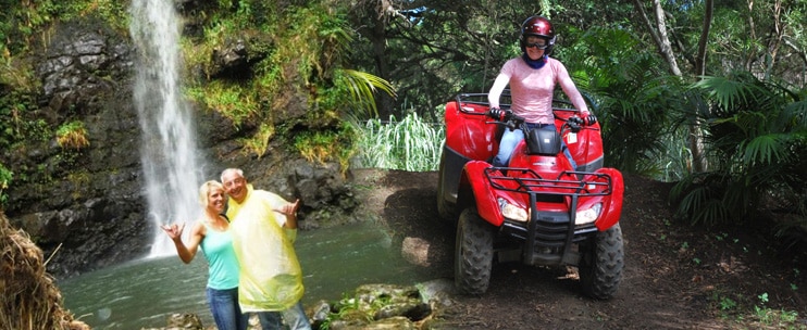 ATV Outfitters Hawaii: Waterfall and Rainforest Adventure Tour
