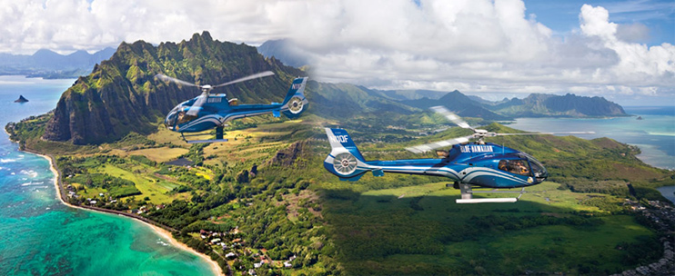 Blue Hawaiian Helicopters - Oahu Spectacular Flight from Ko Olina