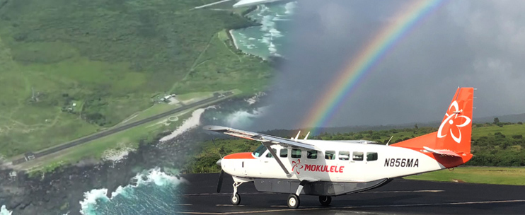 Mokulele Airlines offers a Kalaupapa Discovery Air and Ground tour Mokulele Airlines offers a Kalaupapa Discovery Air and Ground tour