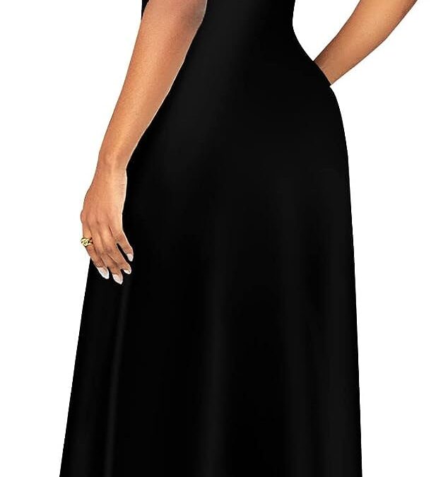 SheKiss 2023 Women’s Casual Summer Floral Long Maxi Dresses Floor Length Sleeveless Plus Size Sundresses Review