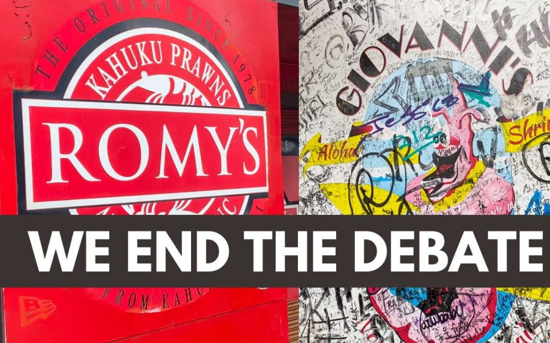 The Best Shrimp Trucks on Oahu, Hawaii | Giovanni’s vs Romy’s Shrimp Trucks