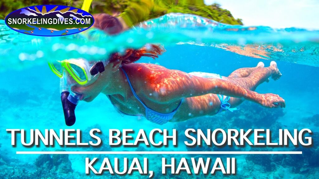 Best Tunnels Beach Snorkeling | Kauai