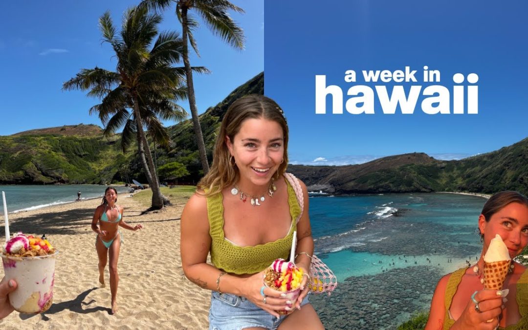 A Week In Hawaii Vlog Snorkeling Sunset Hike Farmers Market 1