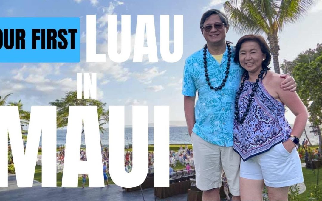 Our First Luau In Maui Te Au Moana At Wailea Marriott Beach Resort 1