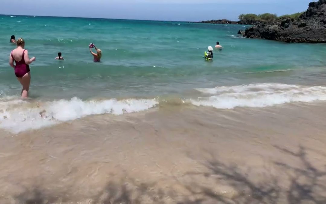 Waialea Bay (Beach 69) – exploring and snorkeling – Big Island Hawaii