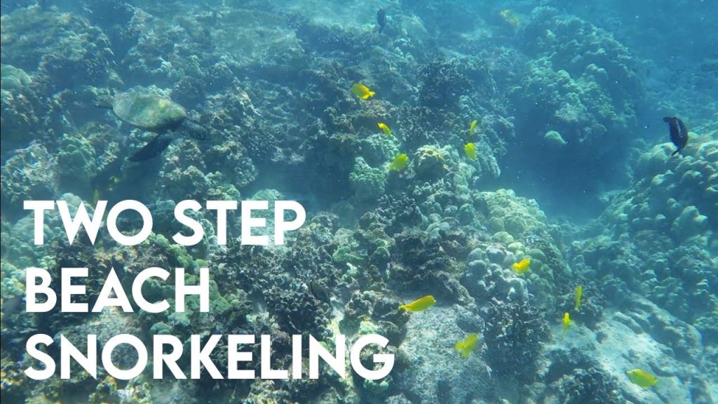 Snorkeling at Two Step | Best snorkel spots Big Island HAWAII