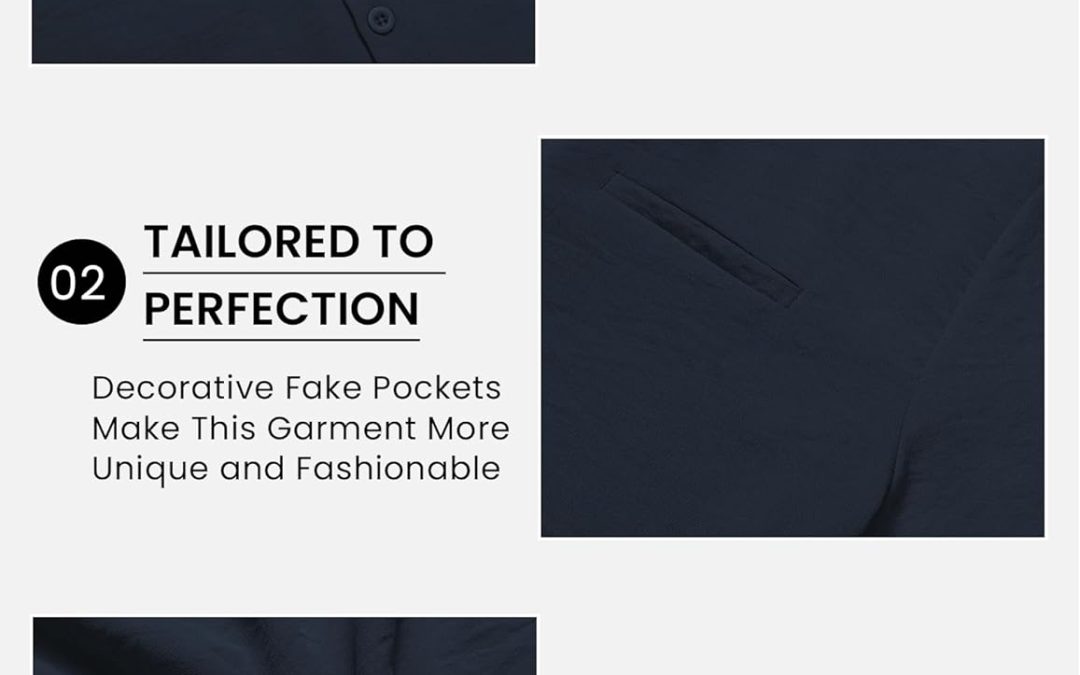 COOFANDY Men’s Henley Shirts Band Collar Review