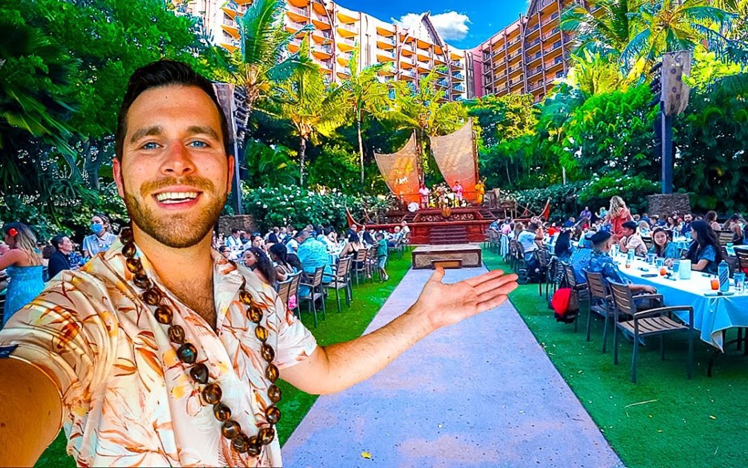 Seeing An Authentic Luau At Aulani Ka’Wa’ | Adventuring Around Hawaii! Visiting Diamond Head Volcano