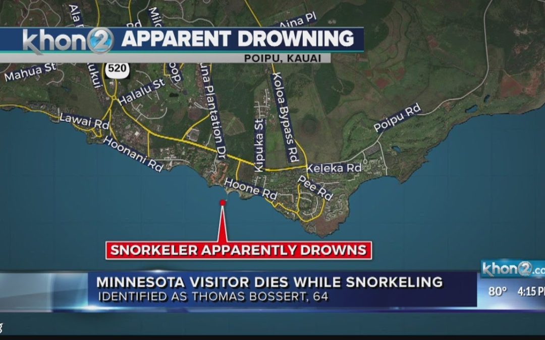Tourist dead after snorkeling incident in Kauai waters