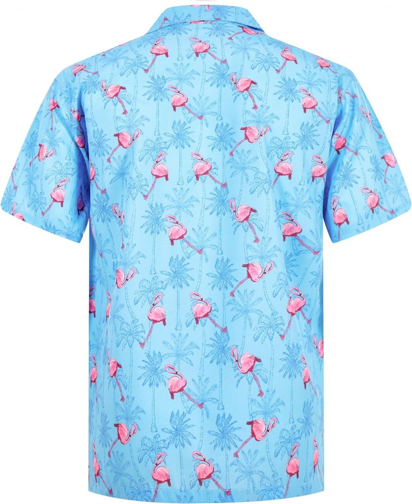 APTRO Mens Hawaiian Shirts Short Sleeve Beach Vacation Casual Shirts Aloha Button Down Shirts