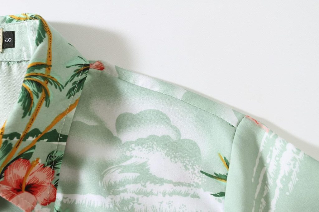 SSLR Mens Hawaiian Shirt Flamingos Casual Short Sleeve Button Down Shirts Aloha Shirt