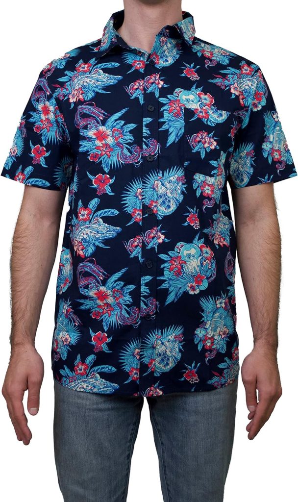 STAR WARS Mens Button Down Shirt STAR WARS Mens Button Down Shirt